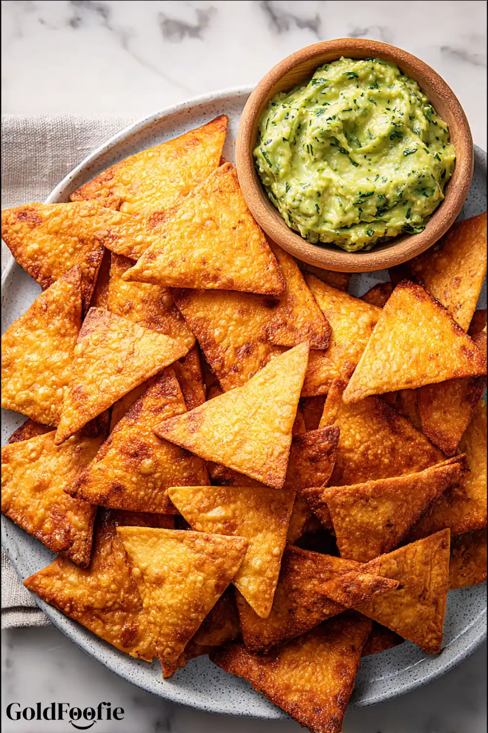 Best Keto tortilla Chips 6 Crunchy keto chips served with fresh avocado dip