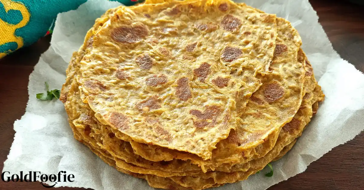 Home 23 Easy 2-Ingredient Chickpea Flour Tortillas Recipe