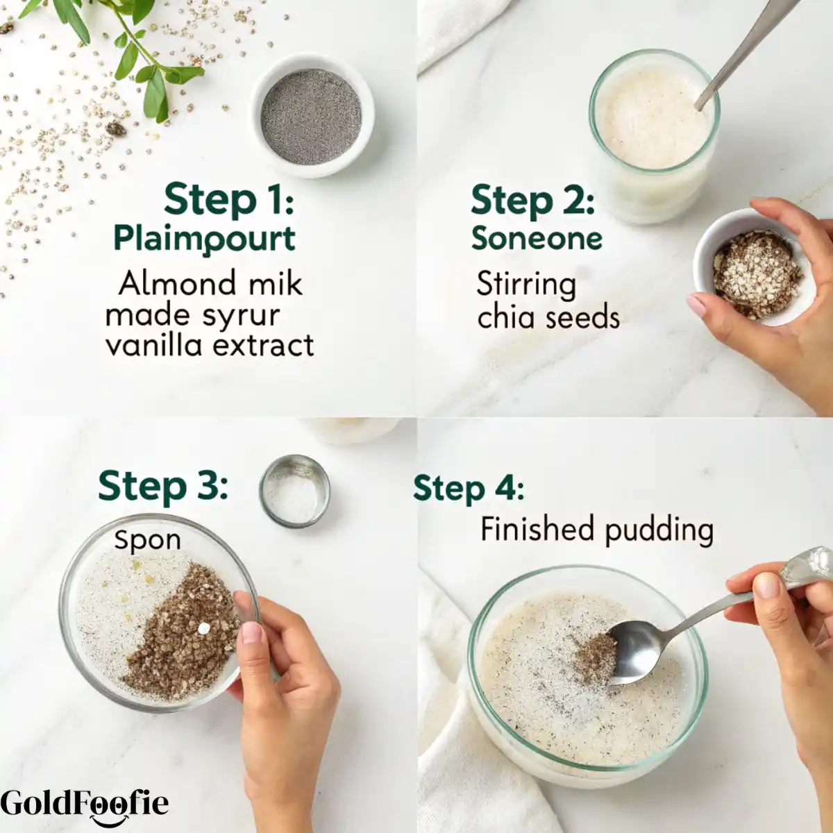 How to Make Yogurt Chia Pudding Step-by-step chia yogurt pudding instructions