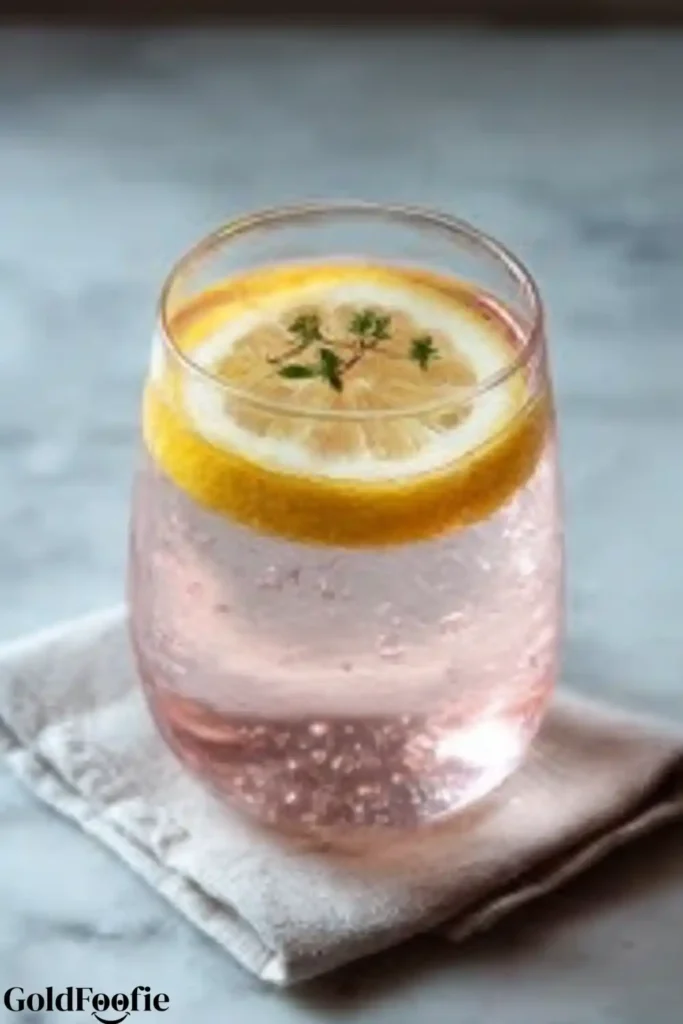 The Detox Weight Loss Drink That Actually Works 14 Sparkling version of The Detox Weight Loss Drink with lemon