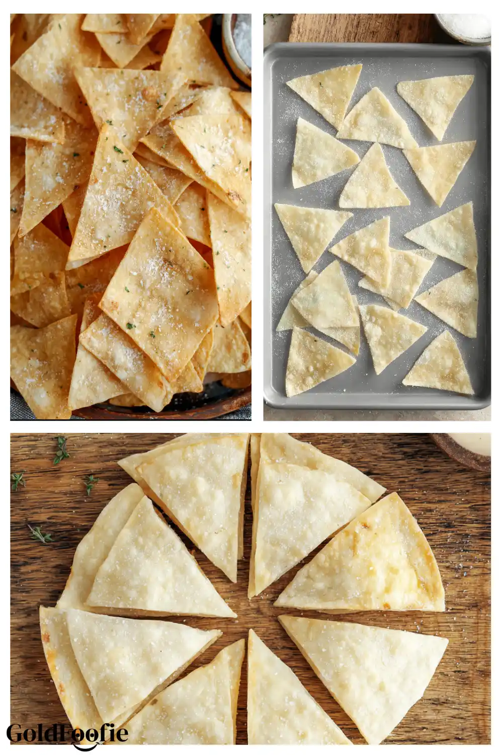 Step-by-Step Homemade Low Carb Chips Homemade keto tortilla chips in preparation and ready to serve.