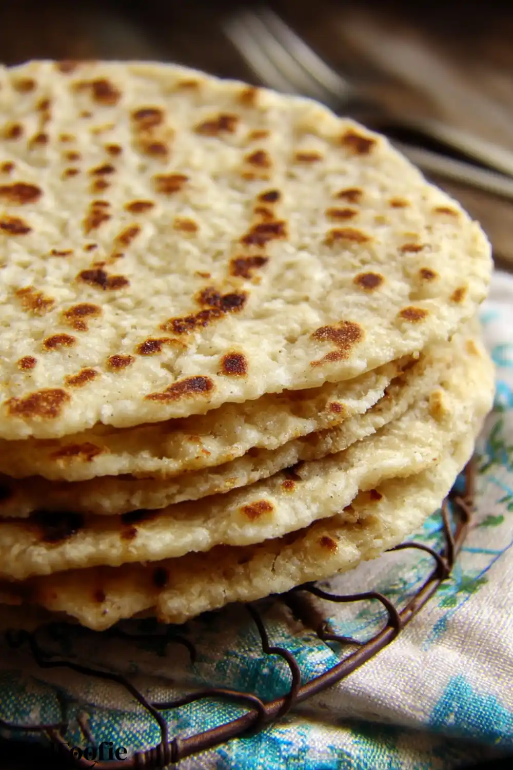 Zero Carb Tortillas Stack of white zero carb tortillas