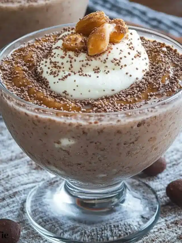 High-Protein Nutella Chia Pudding
