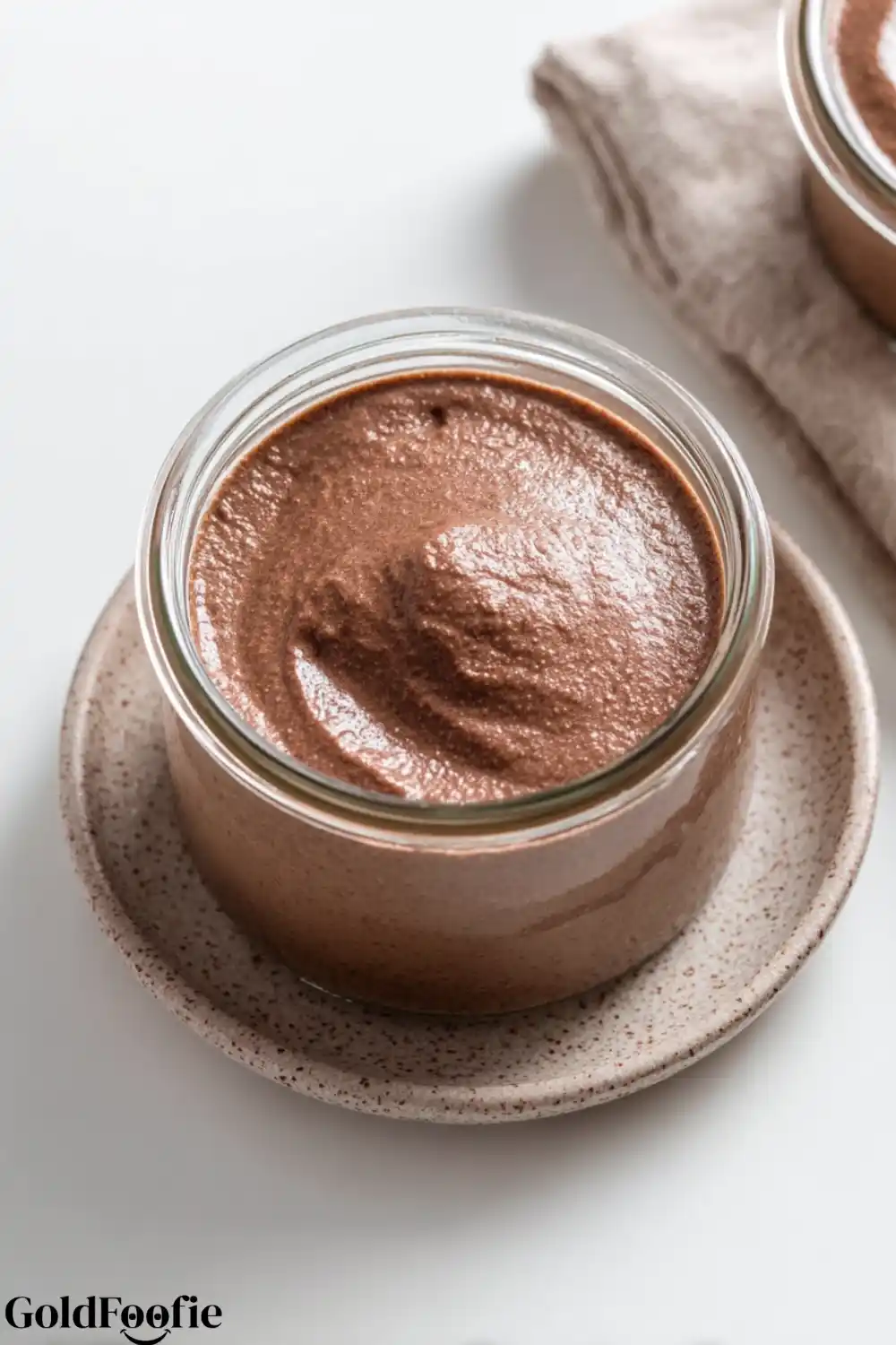 Cocoa Chia Mousse Smooth blended chocolate chia pudding