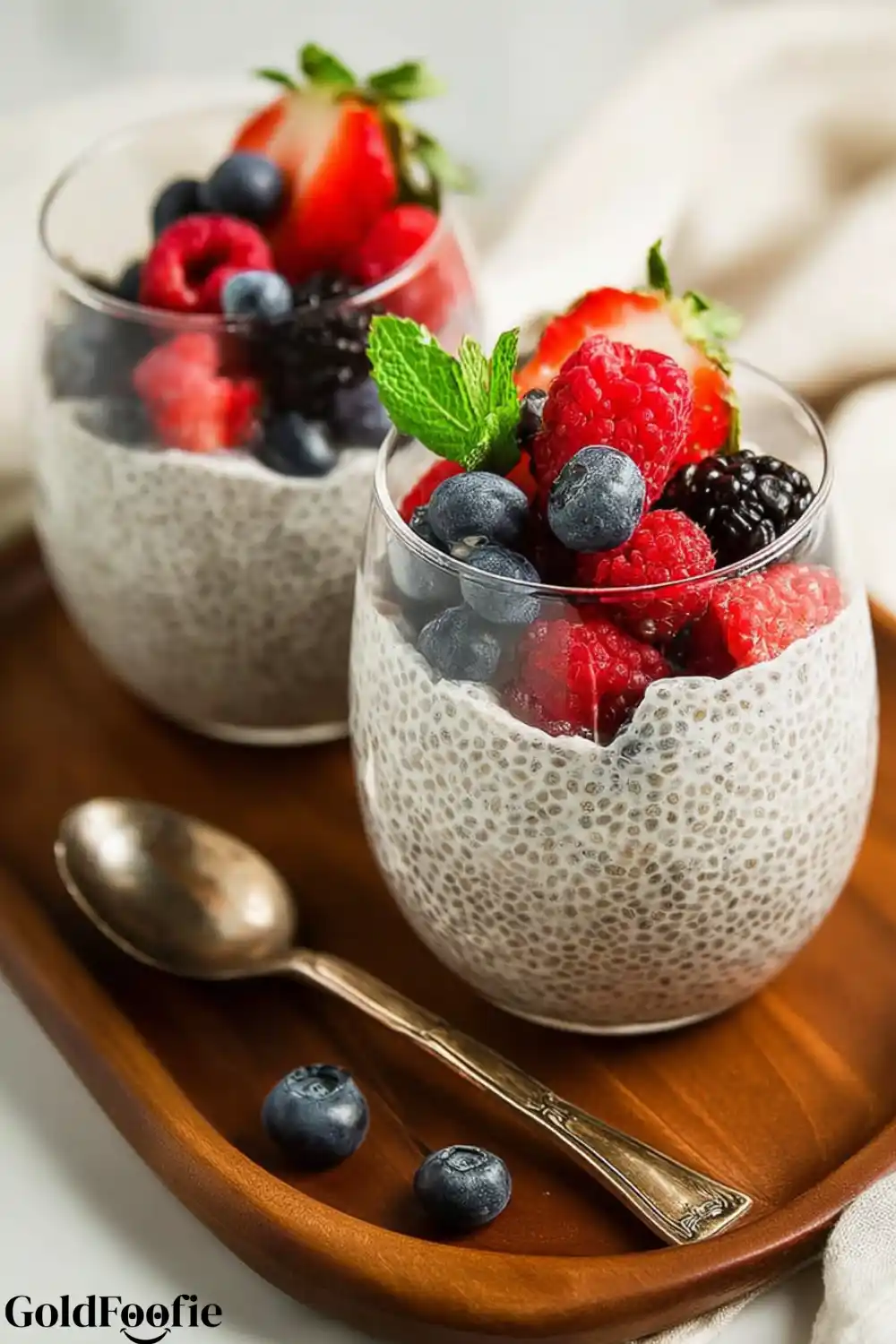 Easy Coconut Chia Pudding 5 Coconut chia pudding topped