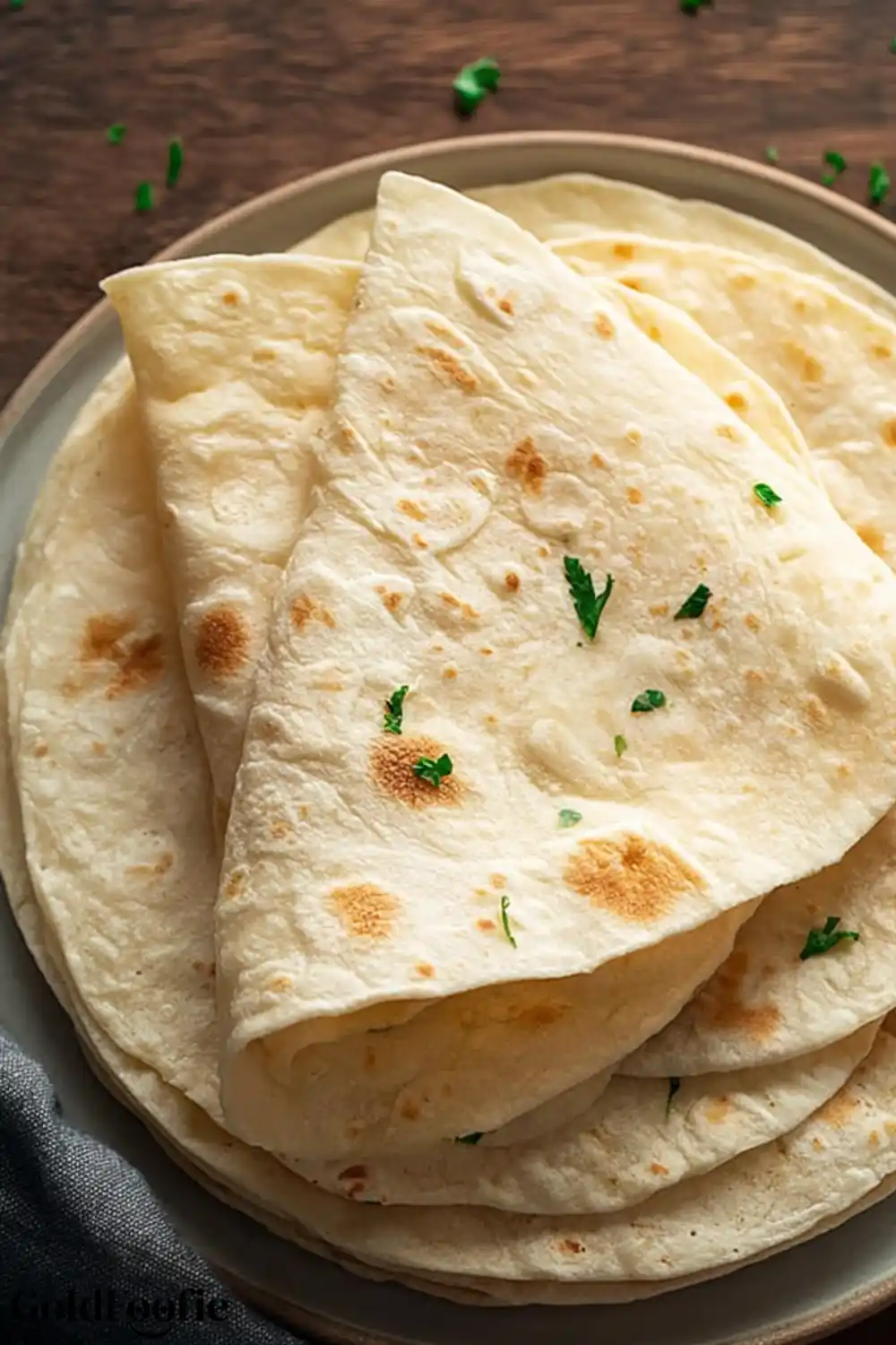 Best Low Carb Tortillas Bread for Keto 6 Rolled low carb tortillas with garnish