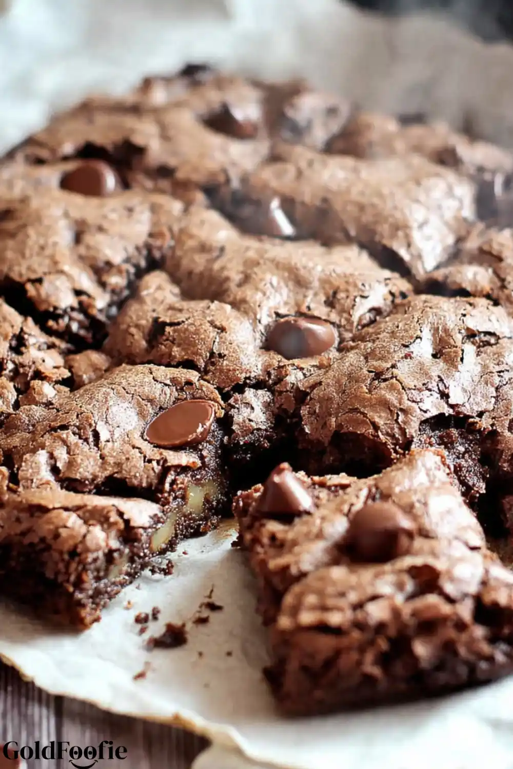Gluten-Free Diabetic Recipes You’ll Crave Daily 5 Close-up of sliced brownies with gooey chocolate chips and a soft crumb - Gluten-free diabetic recipes