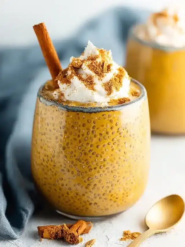 High-Protein Pumpkin Chia Pudding
