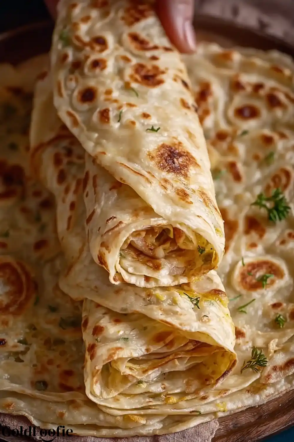 low-carb burrito. Rolled low-carb tortillas filled with a savory mixture