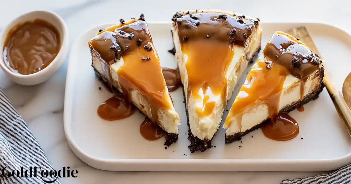 Home 20 Caramel Brownie Cheesecake