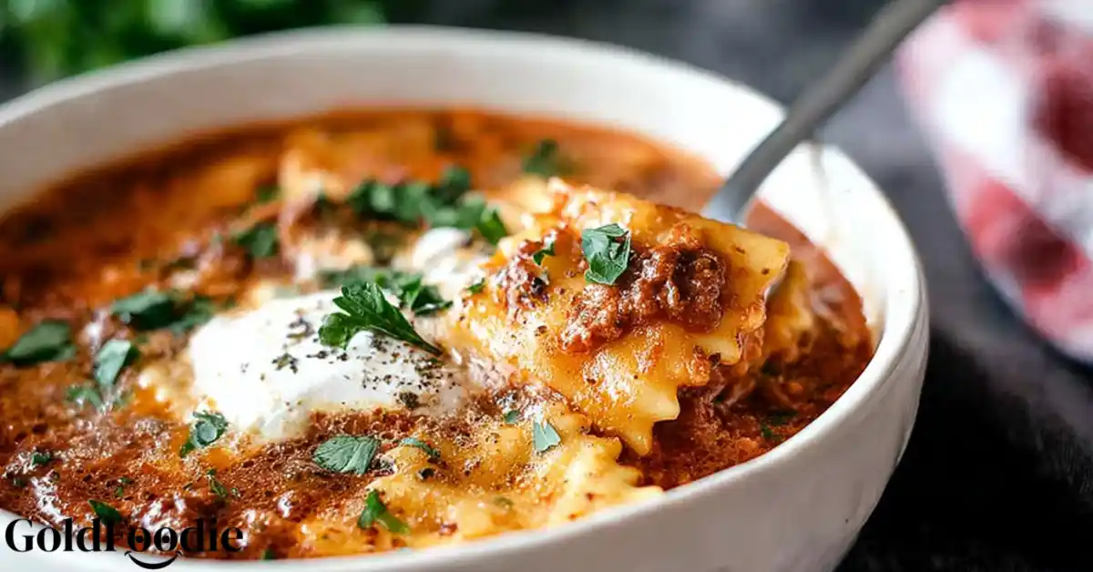 Home 26 One Pot Lasagna Soup