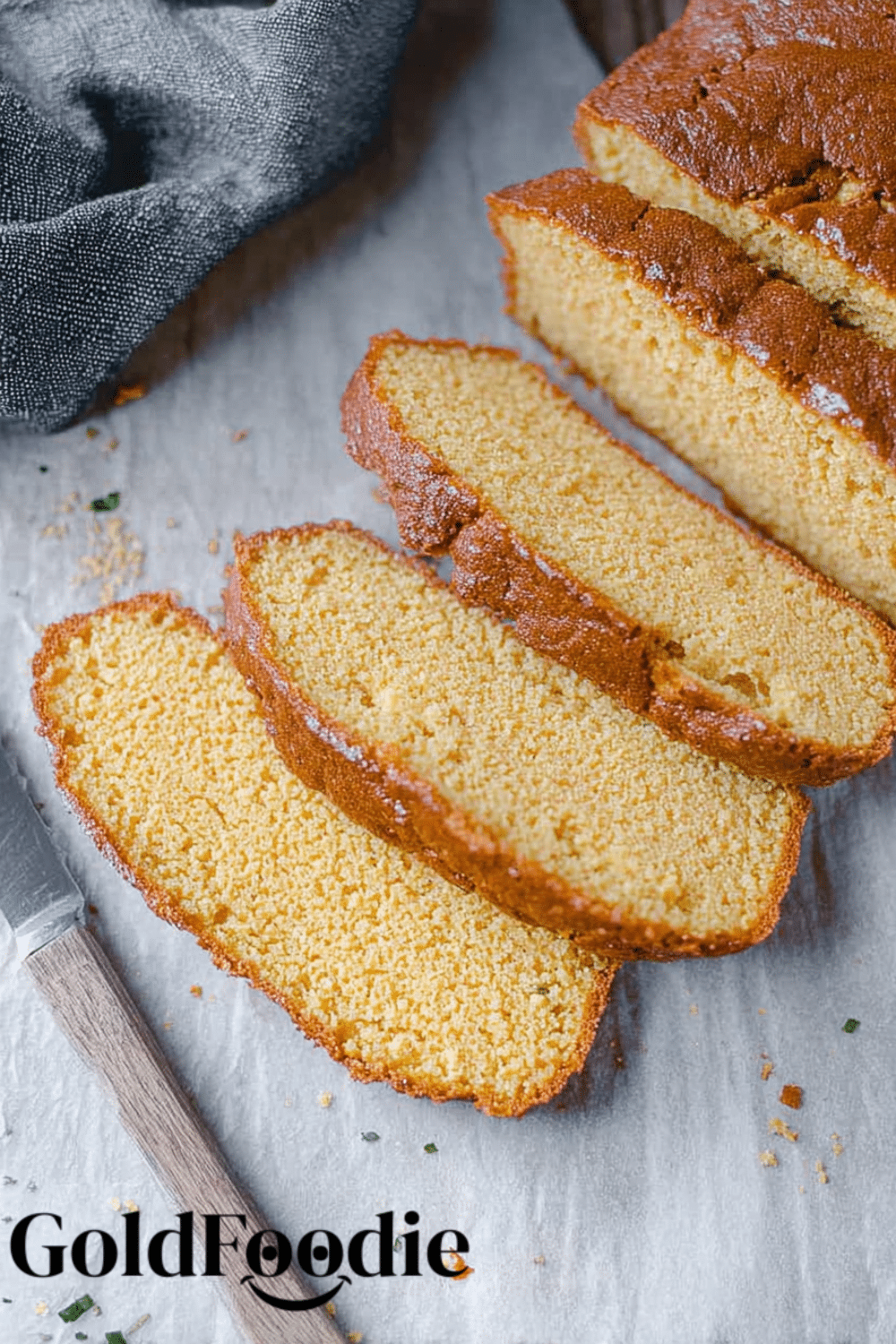 Gluten-Free Vegan Chickpea Bread 5 Close-up chickpea bread slices