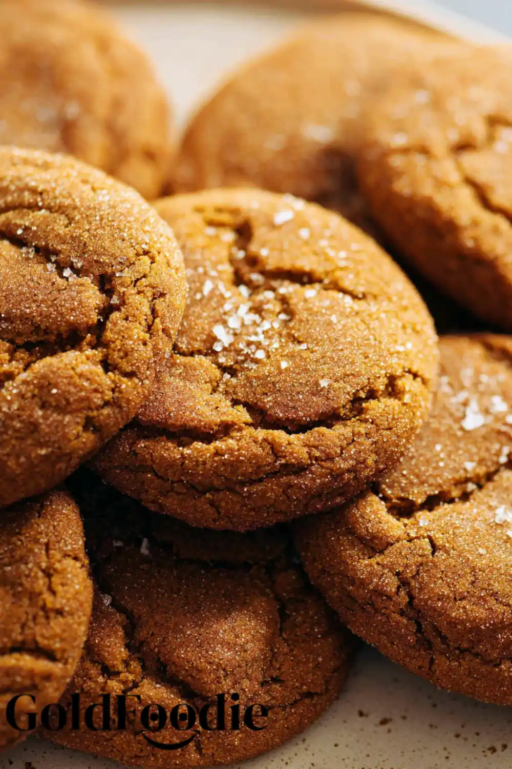Fresh Baked Maple Pumpkin Cookies 8Close-up of baked pumpkin cookies with crackly tops