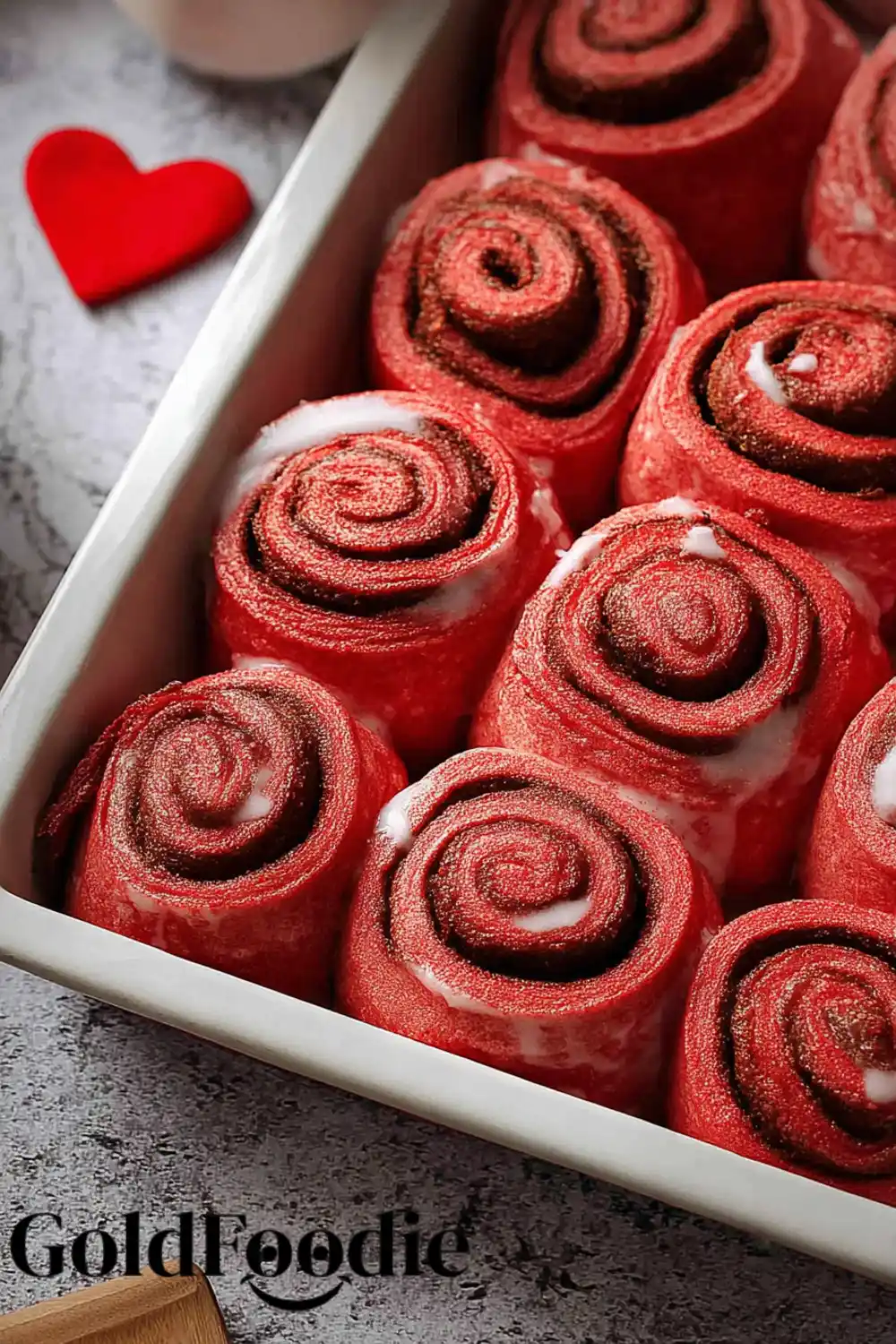 Just Baked Red Velvet Rolls Baked Red Velvet Cinnamon Rolls