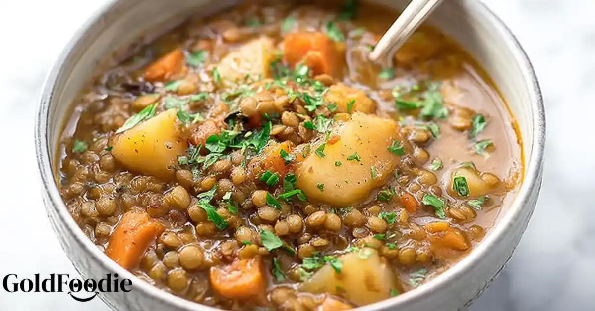 Home 5 Hearty Lentil and Potato Soup