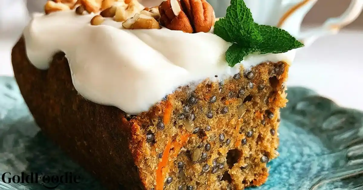 Home 19 High-Protein Carrot Cake With Chia Puddin