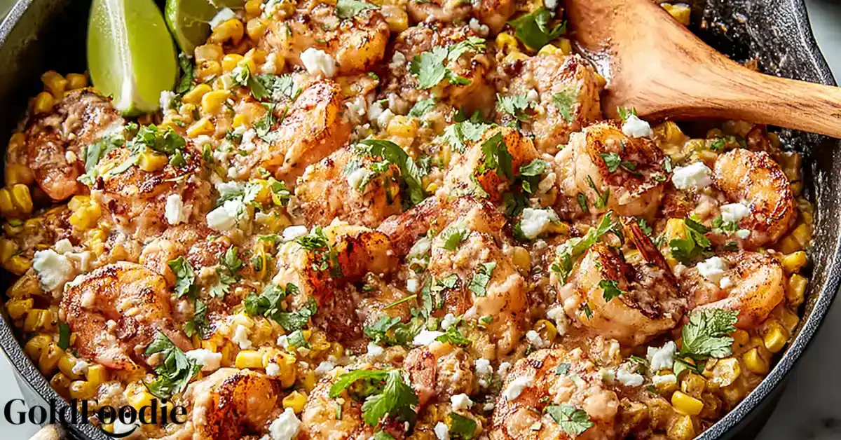 Home 18 Mexican Street Corn and Shrimp