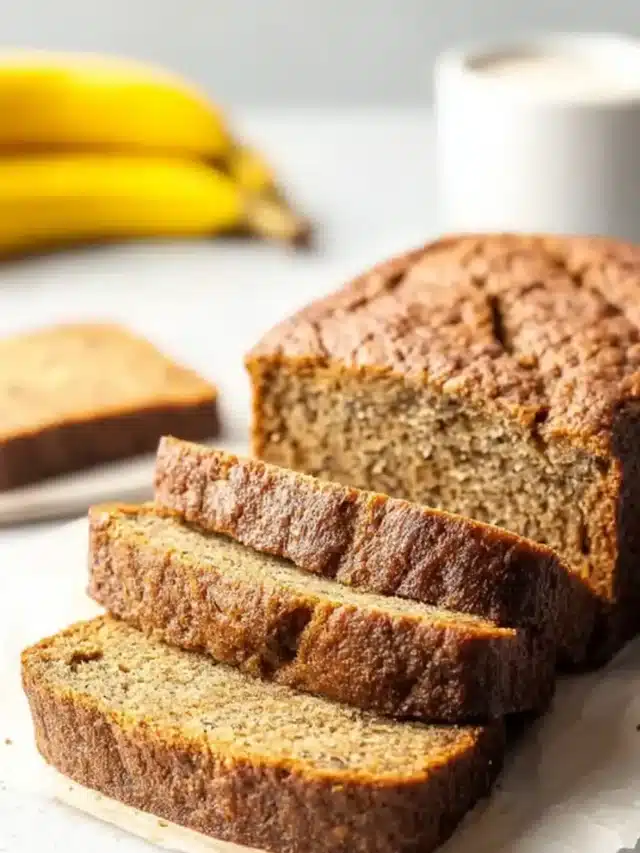 Gluten-Free Vegan Coconut Banana Bread